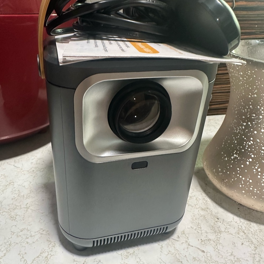 Gray Portable Projector